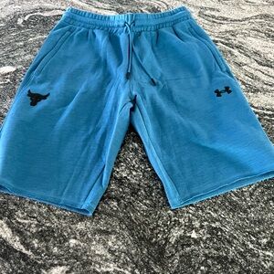 Under Armour Men’s Teal Athletic Drawstring Shorts